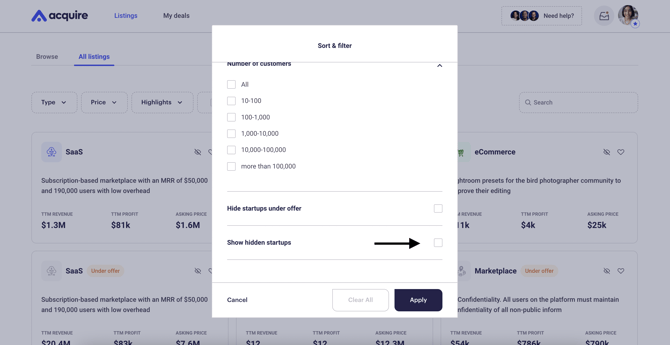 3-buyers-hide-startups