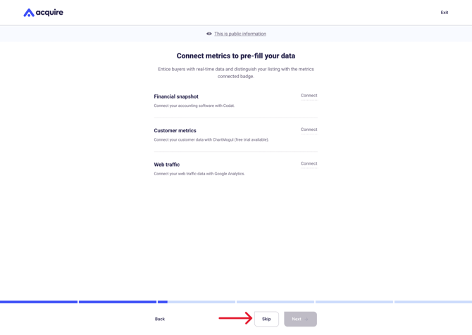 Connect metrics 2