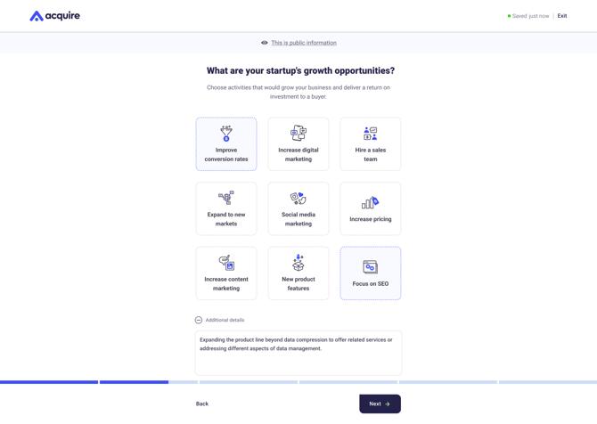Growth opportunities (1)
