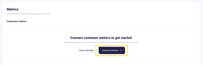 Listing - Customer Metrics