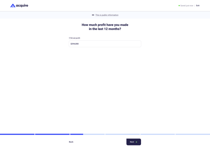 Seller onboarding - profit