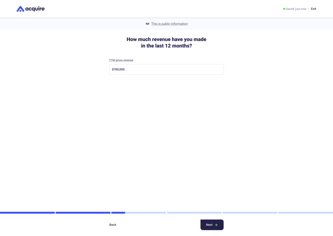 Seller onboarding - revenue