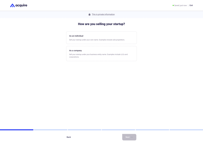 Startup type (1)