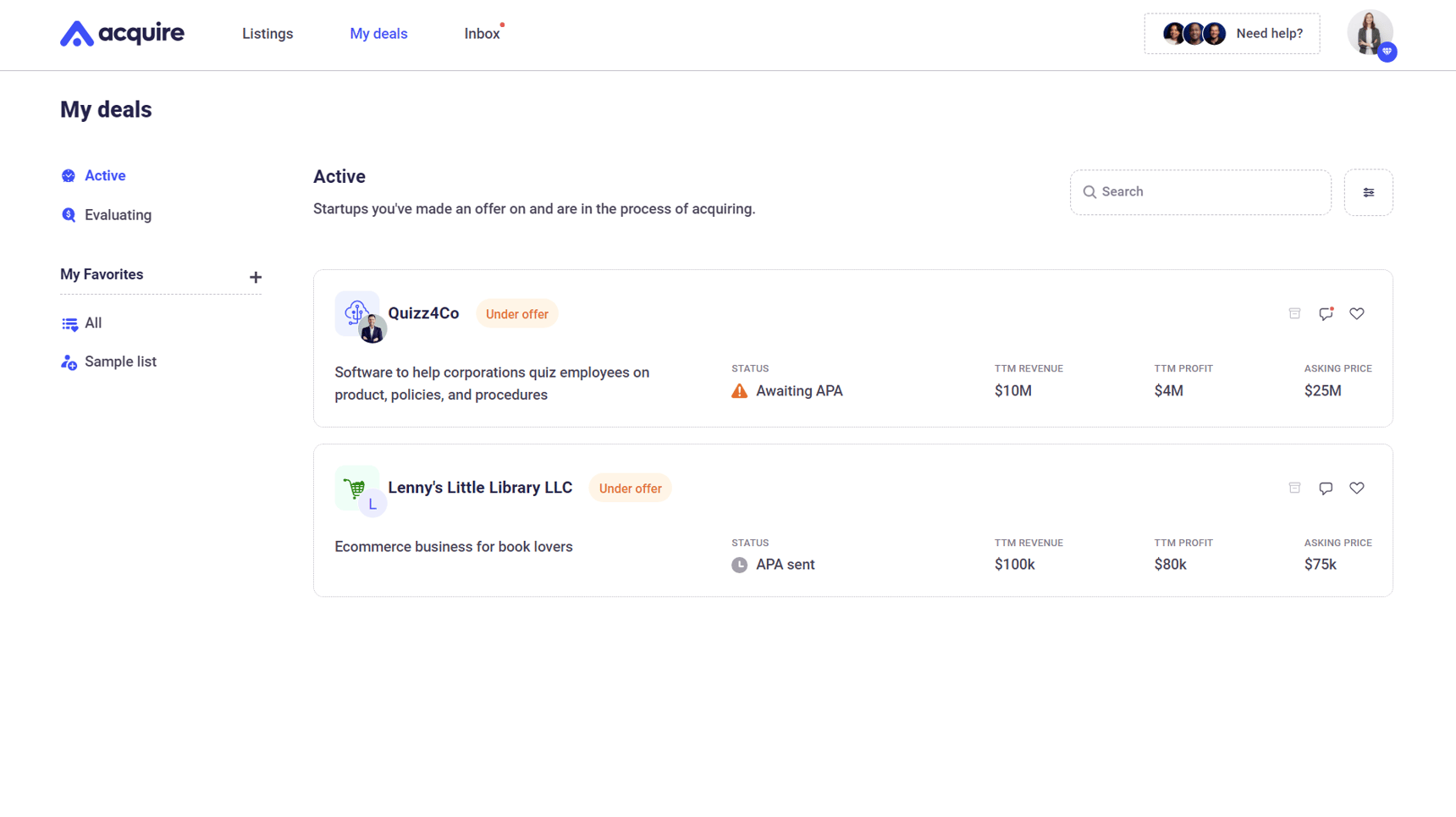 How to use the APA builder